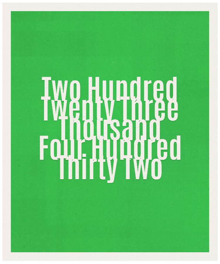 Count #223432