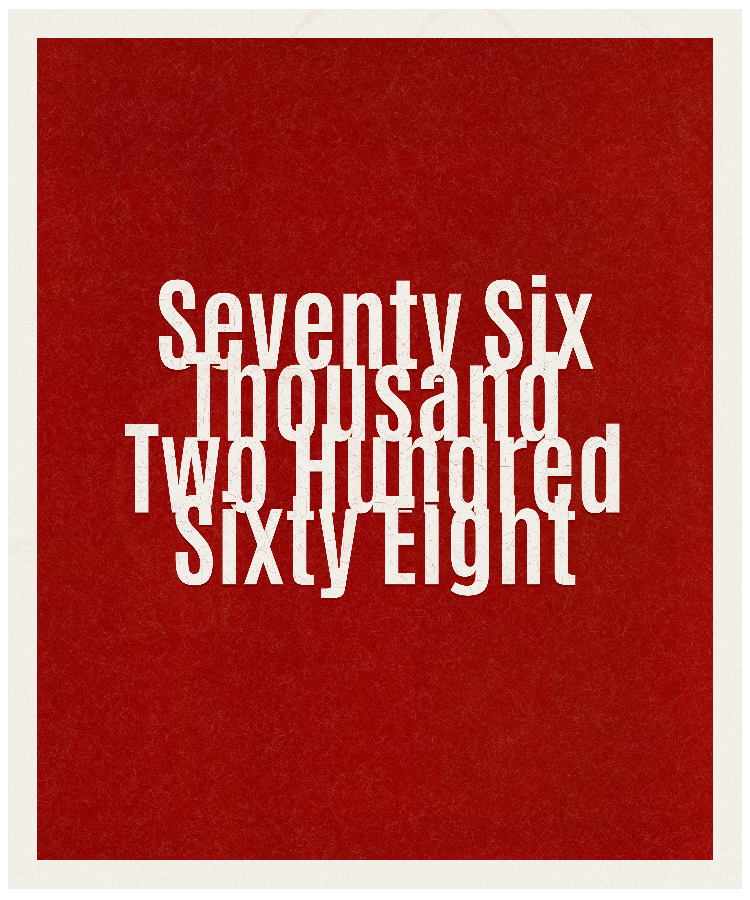 Count #76268