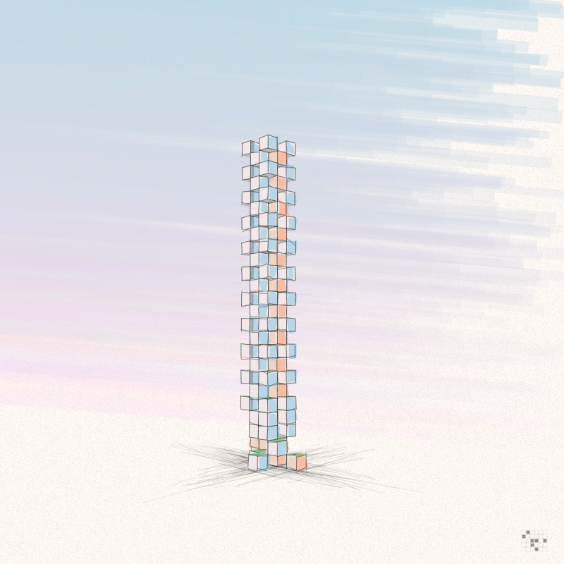 Cellular Skyscrapers #225