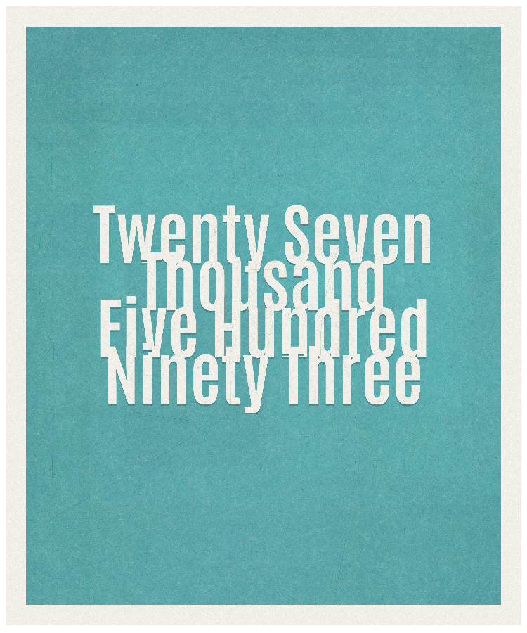 Count #27593