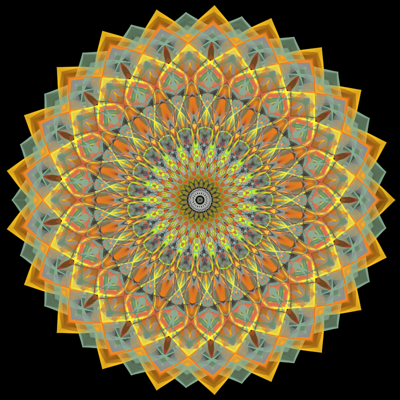 Morphing Mandala - #fxhashturnsone charity #26