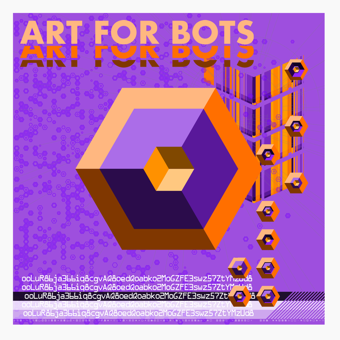 Hexagones - Art forBots forHumans forPrint #1