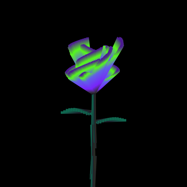 Digital Flower #4