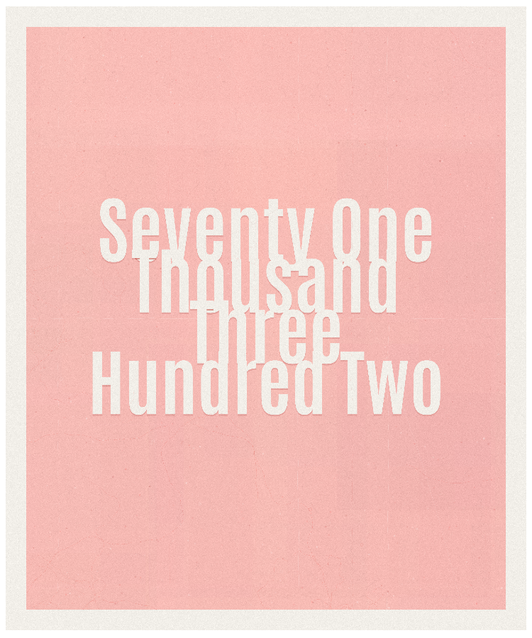 Count #71302