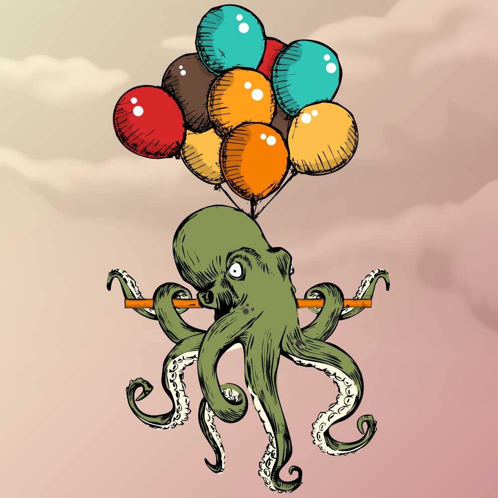 Flying Octupus #25