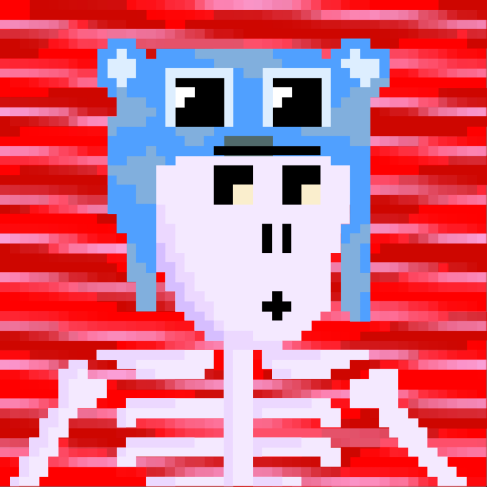 PIXEL SKULLETTI 1 #7