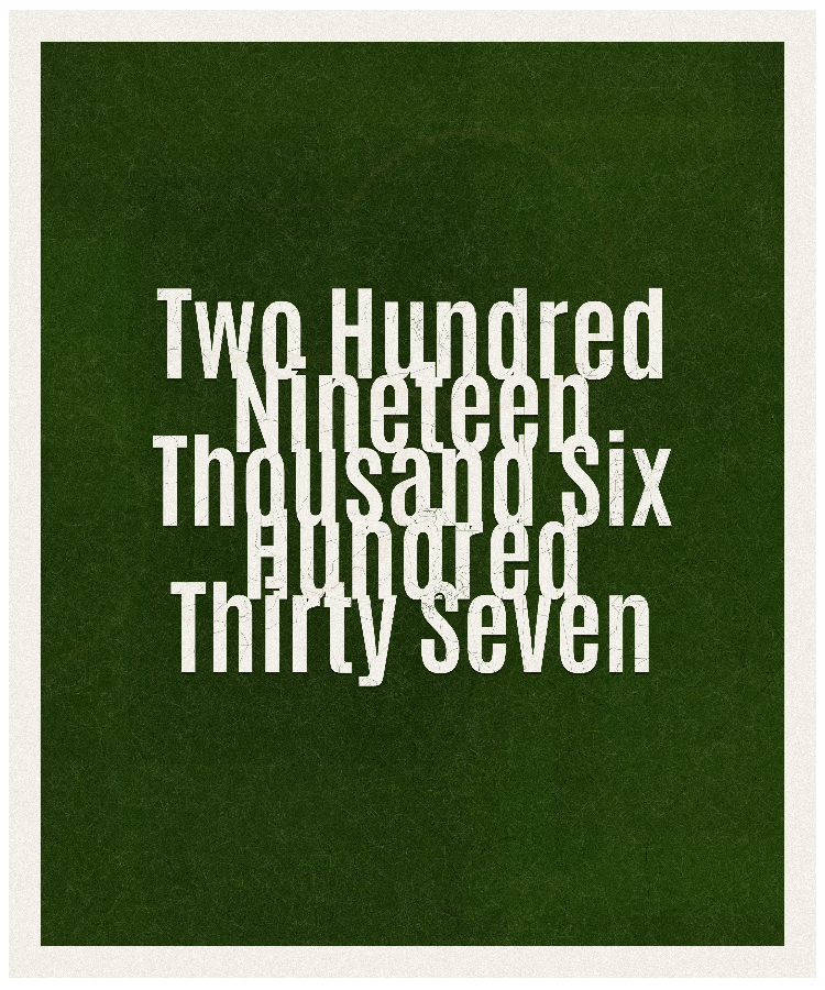 Count #219637