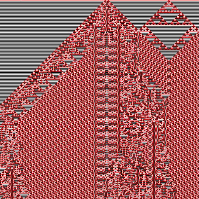 Totalistic Cellular Automata #338