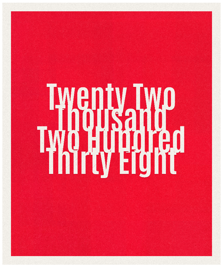 Count #22238