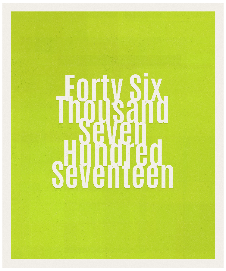 Count #46717