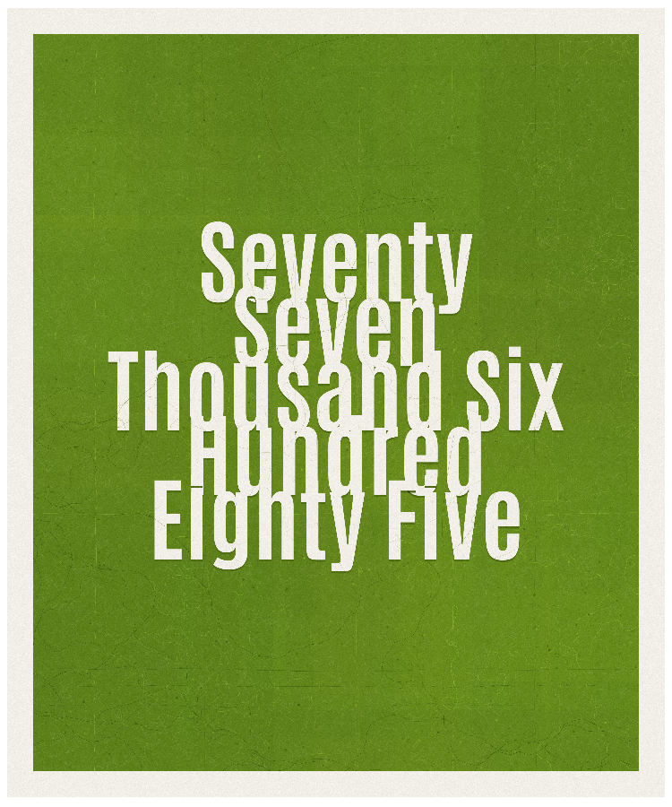 Count #77685