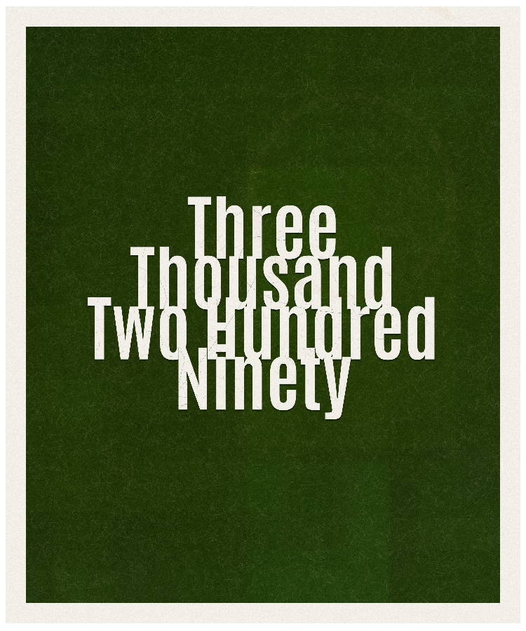 Count #3290