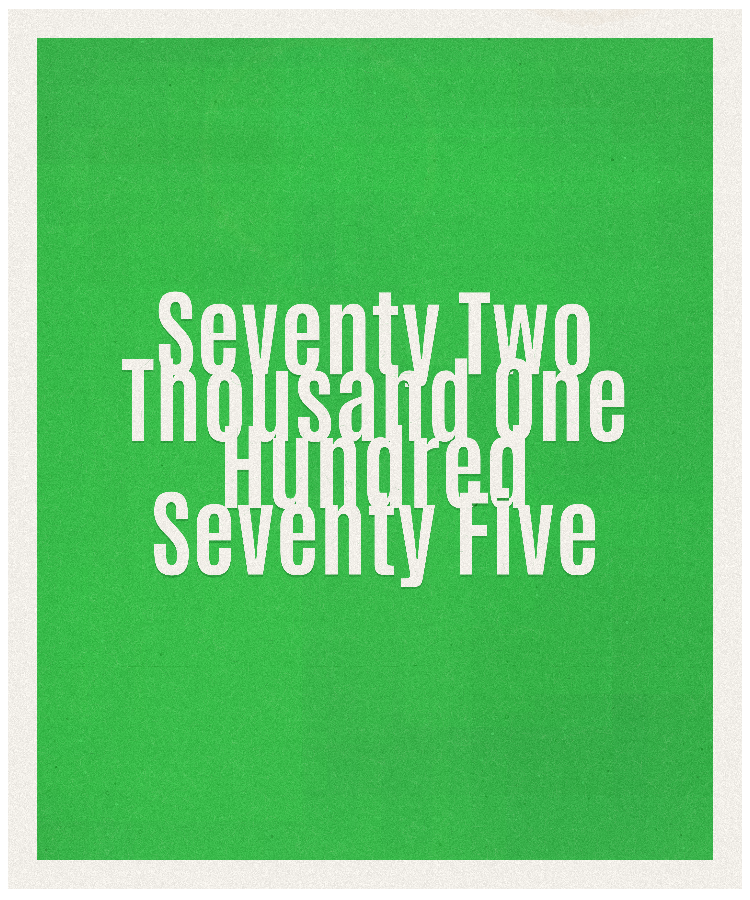 Count #72175