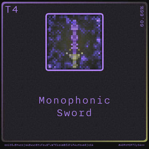 Gear for your quests - Sword #58