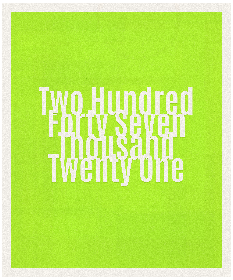 Count #247021
