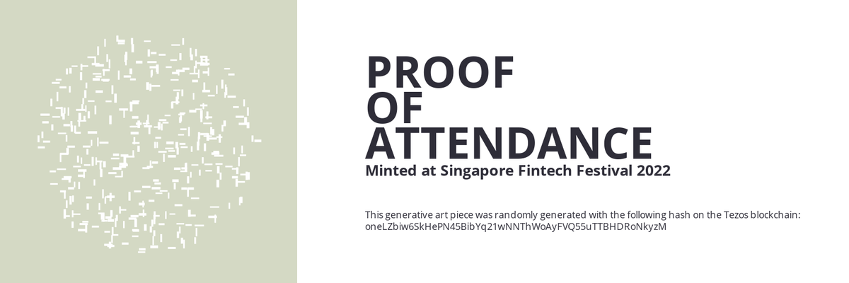 SFF2022 Proof of Attendance Token #1181