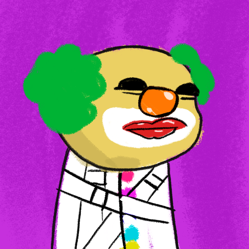 Peculiar clown #16