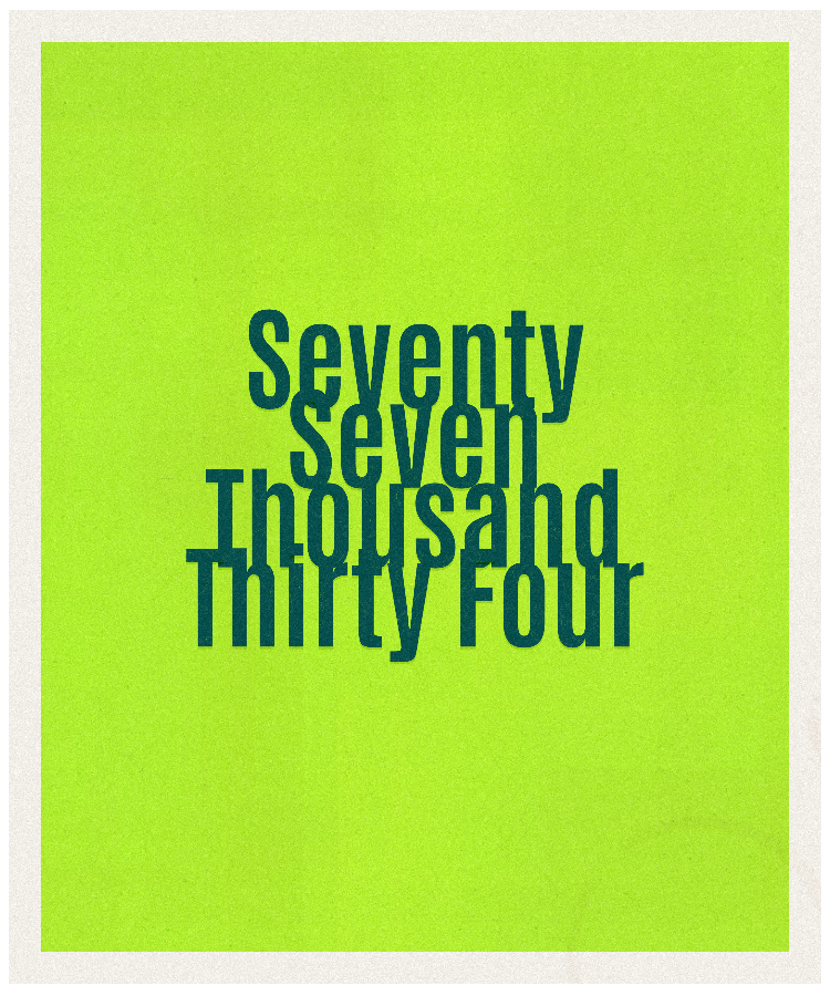 Count #77034