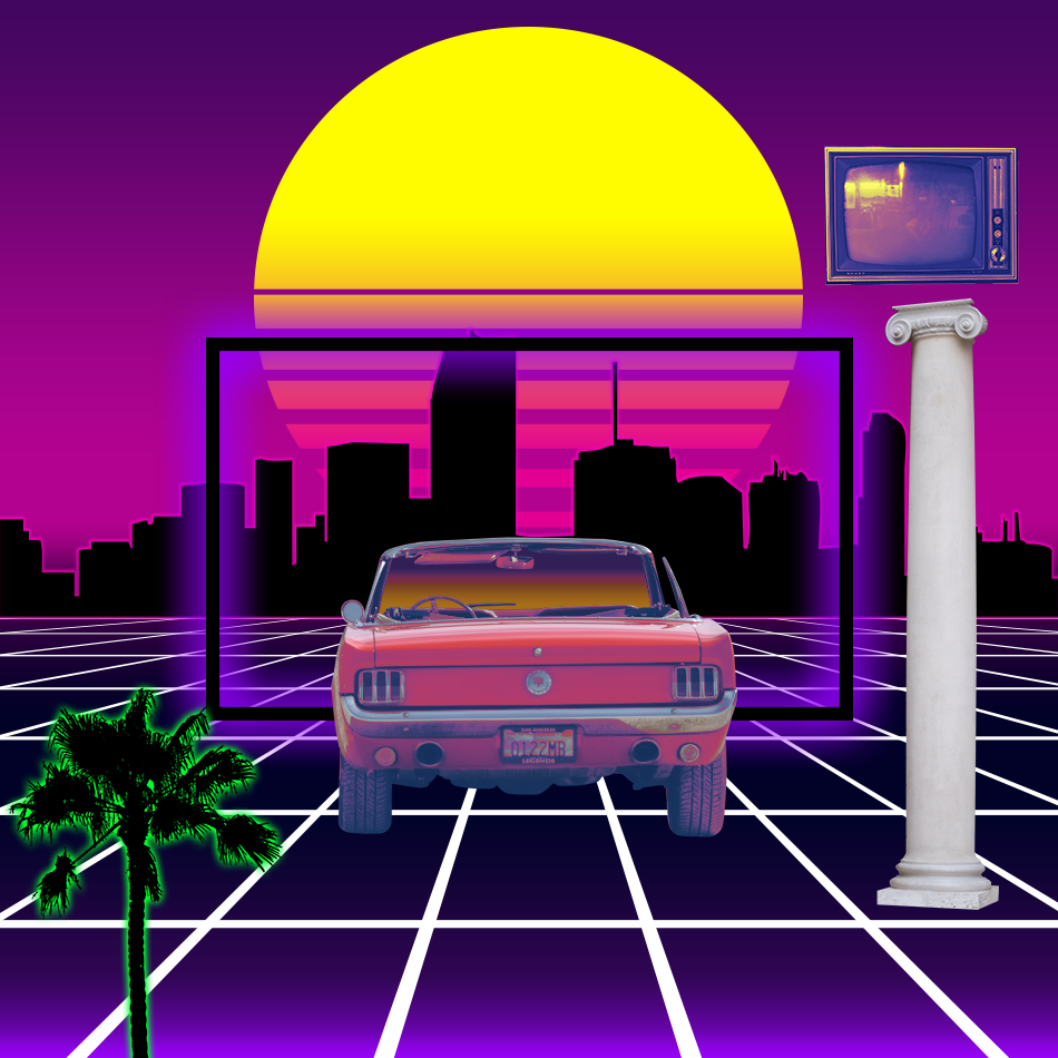 S Y N T H W A V E Nightlife Generator #123