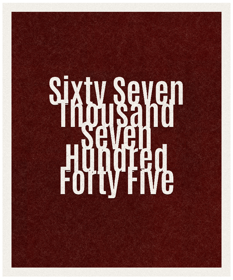 Count #67745