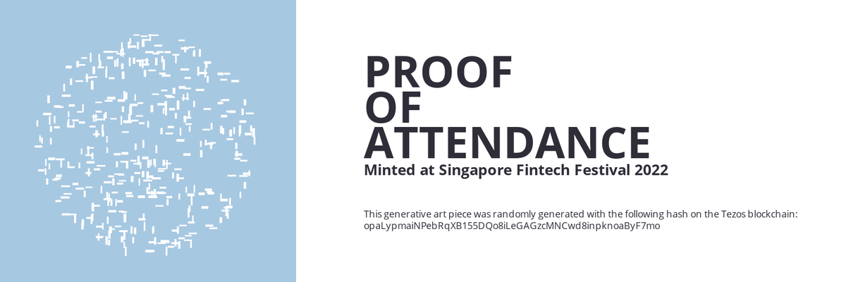 SFF2022 Proof of Attendance Token #552