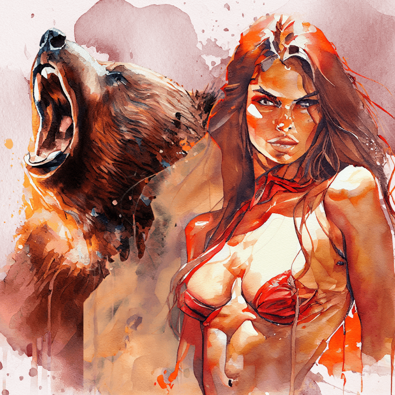 Artemis and Bear #1