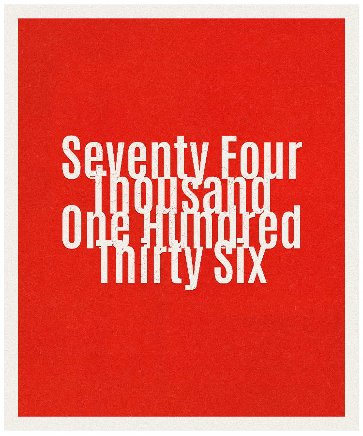 Count #74136