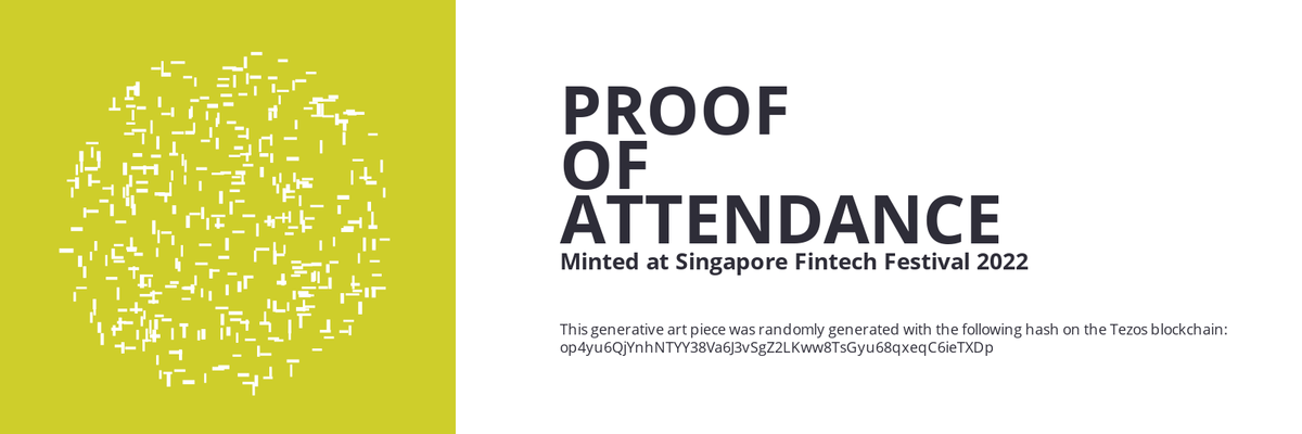 SFF2022 Proof of Attendance Token #90