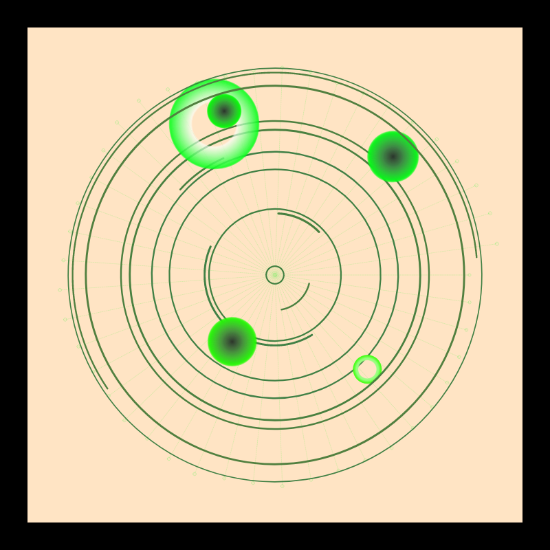 Broken Galaxy Compass #42