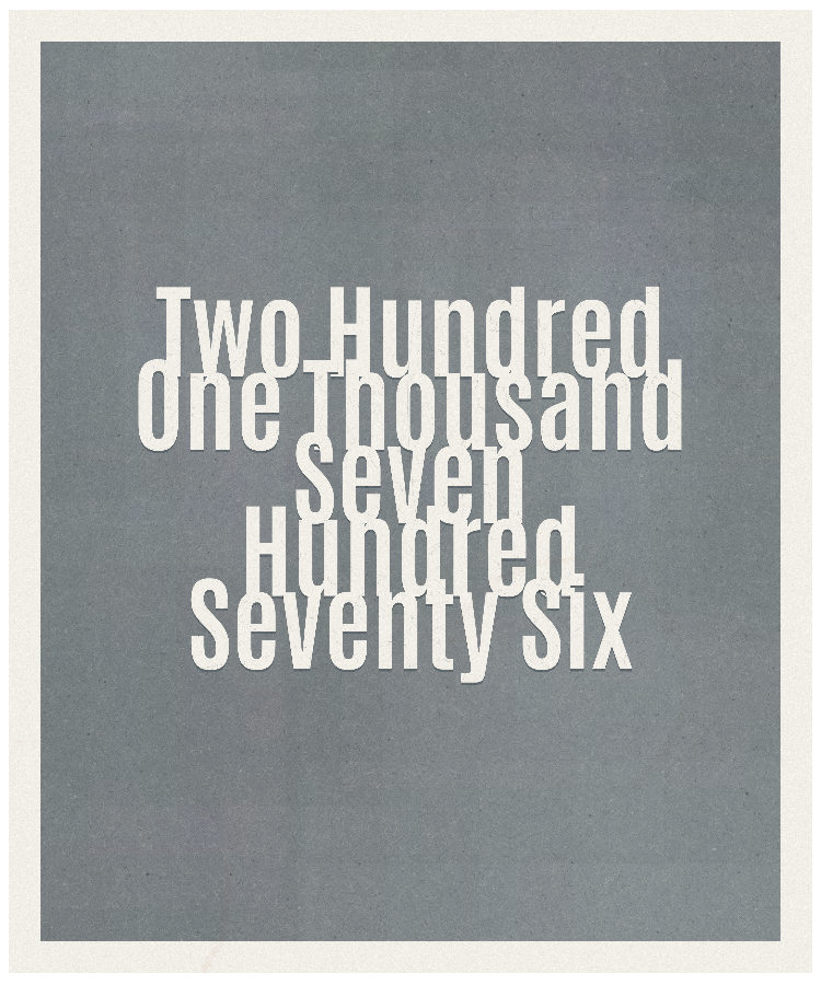 Count #201776