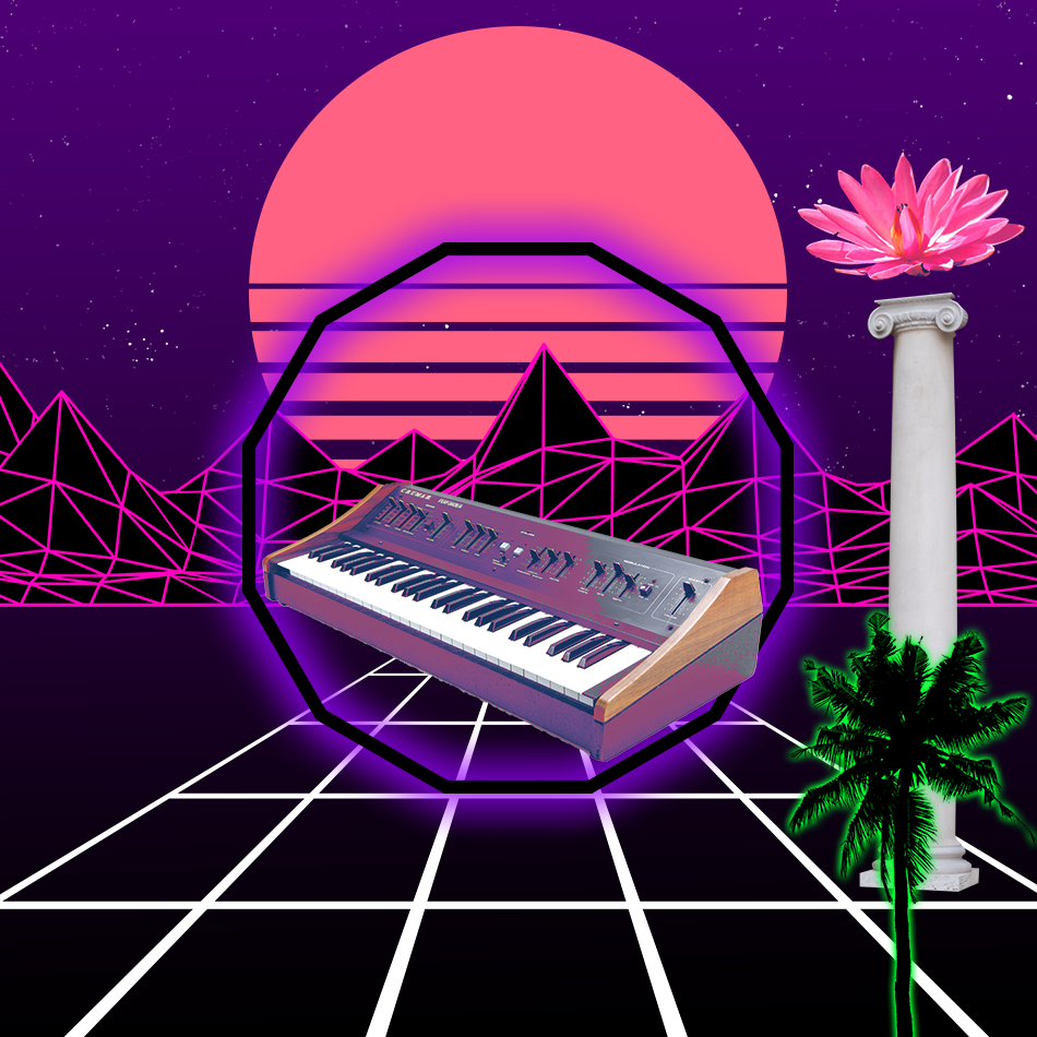 S Y N T H W A V E Nightlife Generator #35