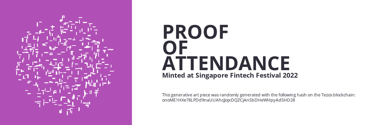 SFF2022 Proof of Attendance Token #1468