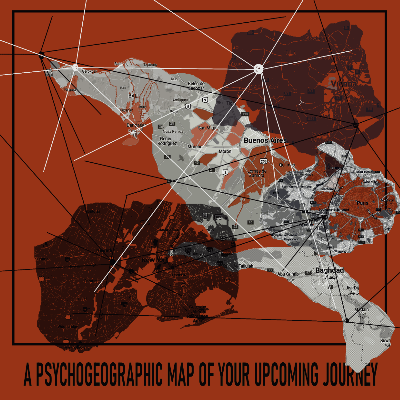 PSYCHOGEOGRAPHIC MAP  #14