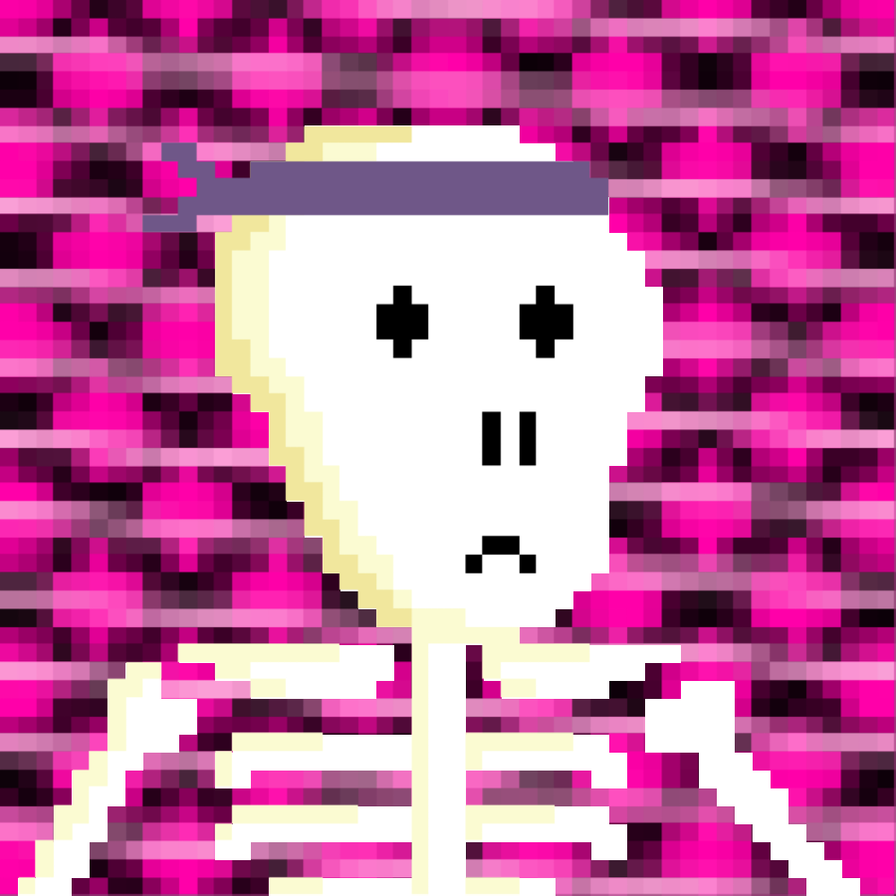 PIXEL SKULLETTI 1 #248