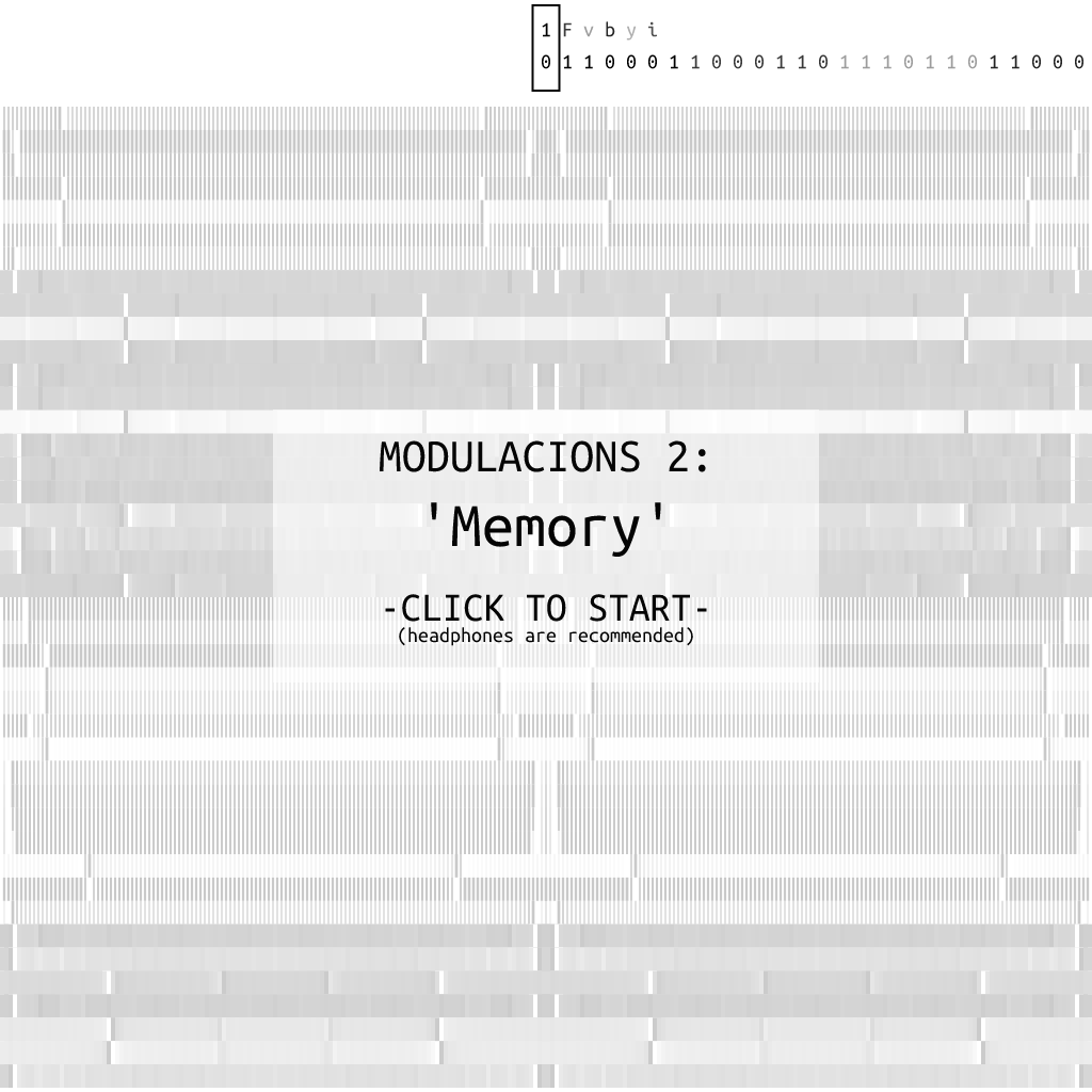 Modulacions 2: 'Memory' (audio) #119