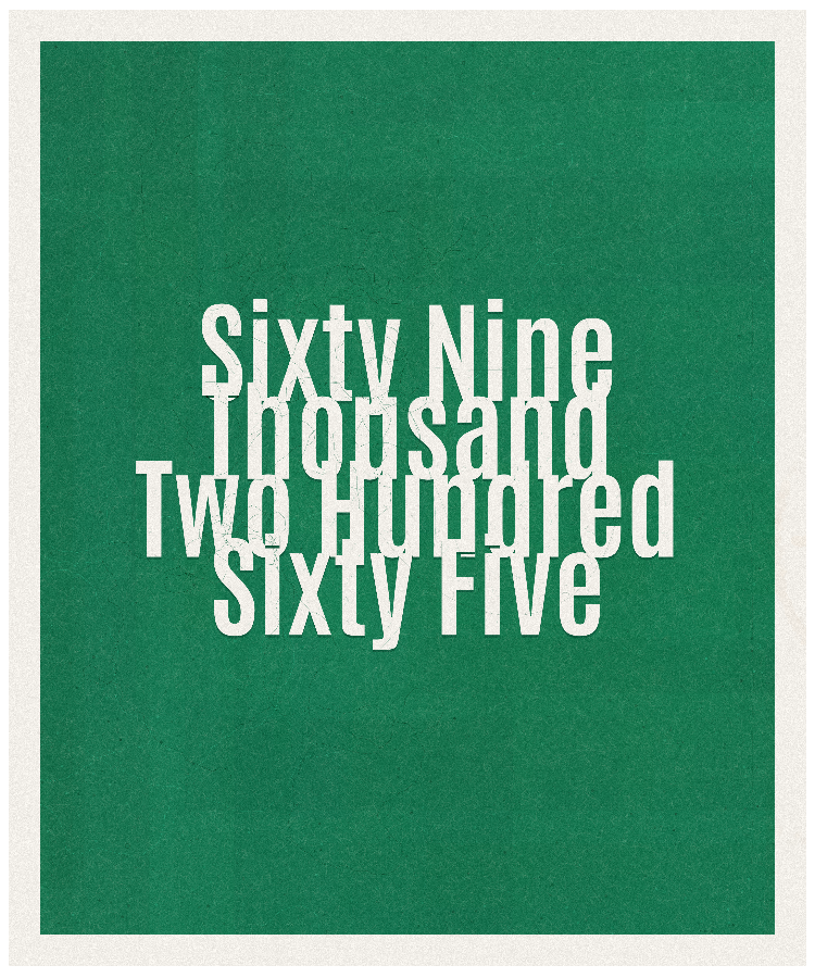 Count #69265