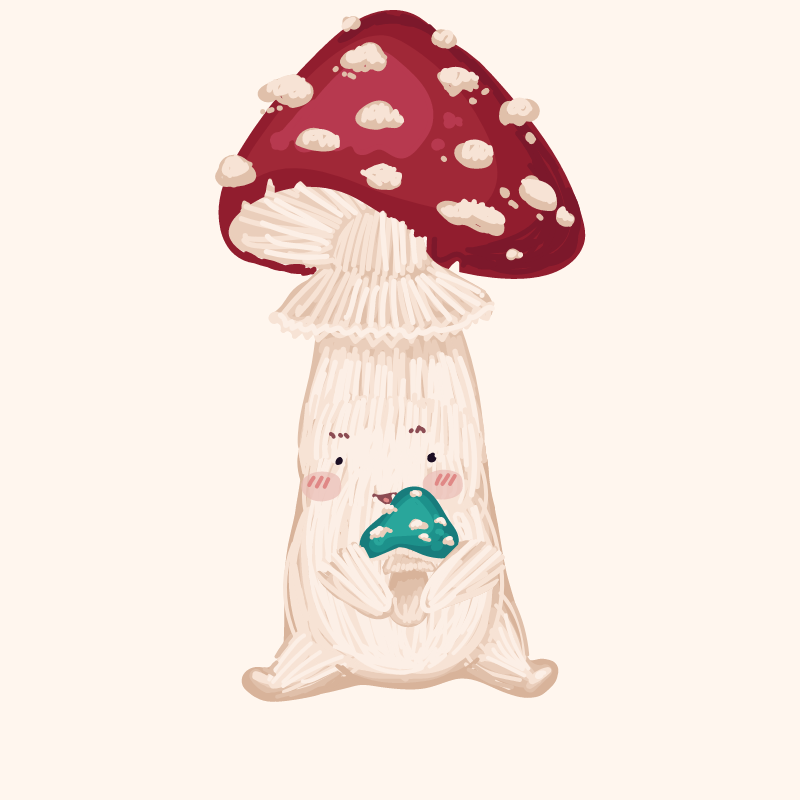 Cute Mushrooms Forest Guys #62