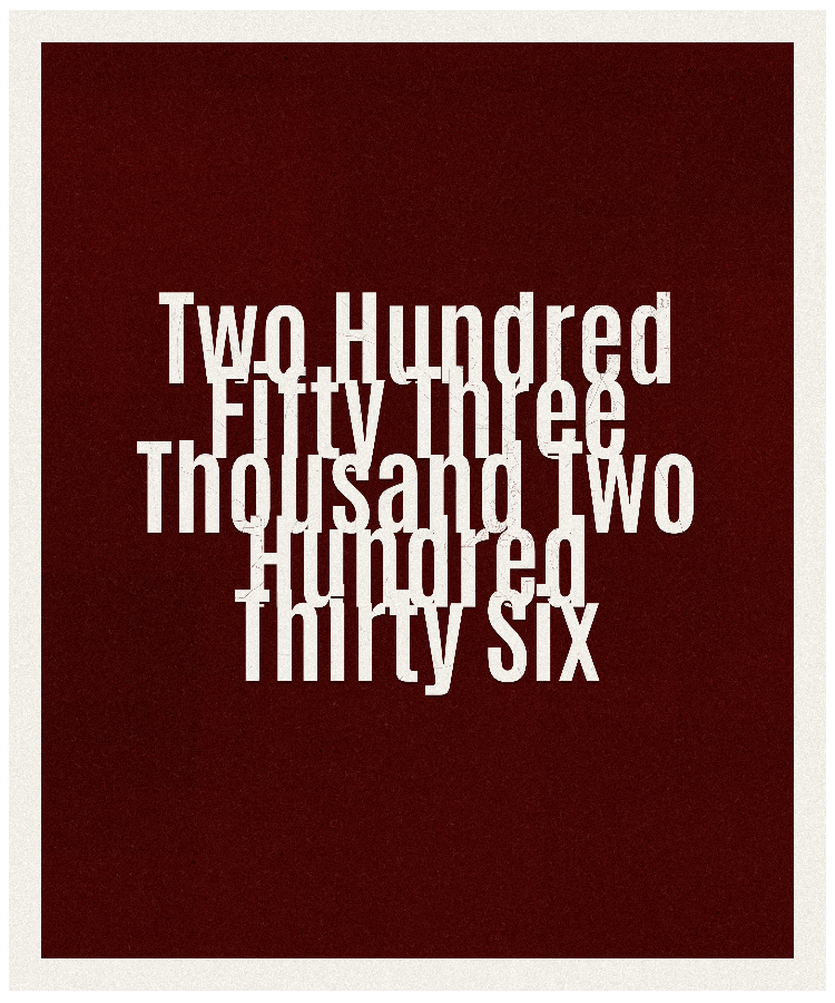 Count #253236