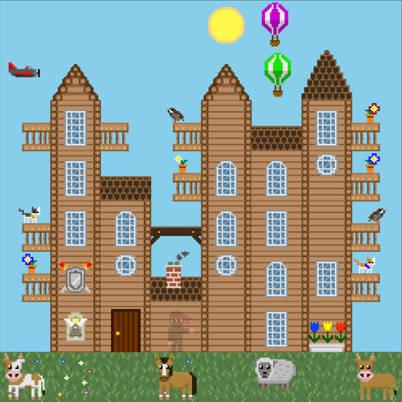 2D Mansion #111