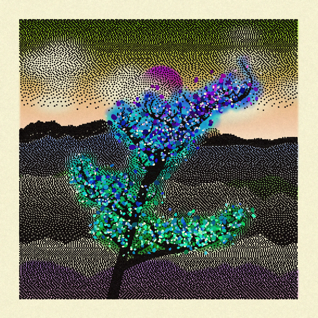 Dithered Branches #228