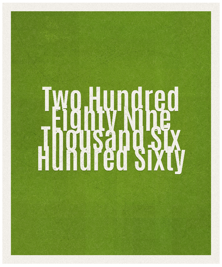 Count #289660