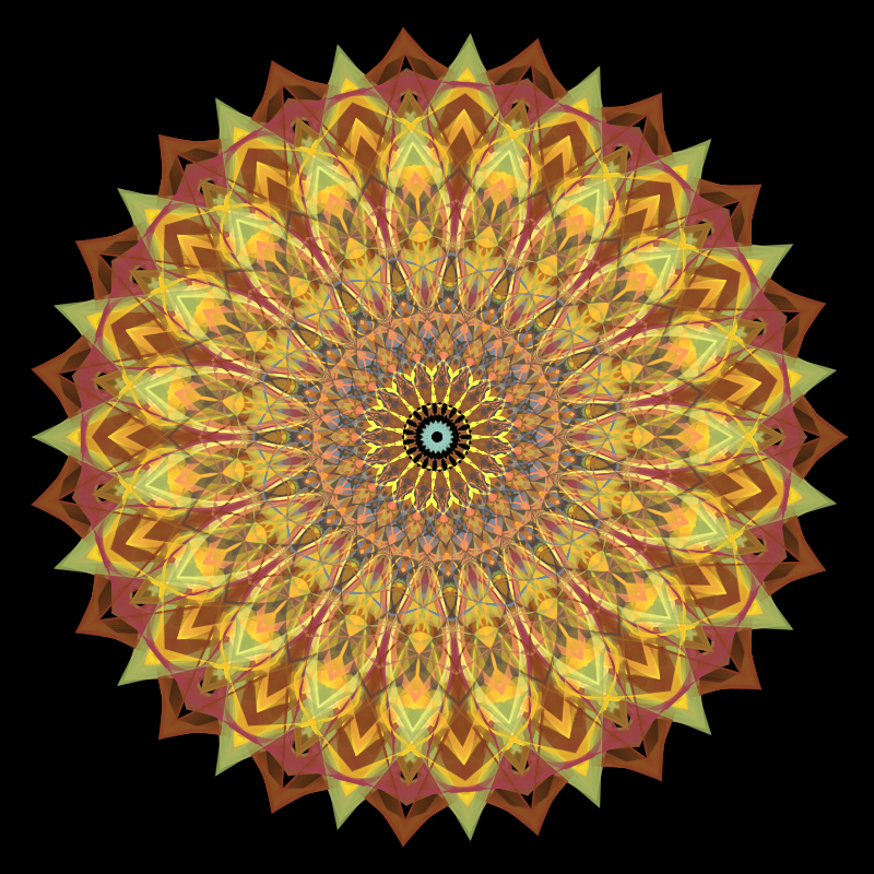 Morphing Mandala - #fxhashturnsone charity #27