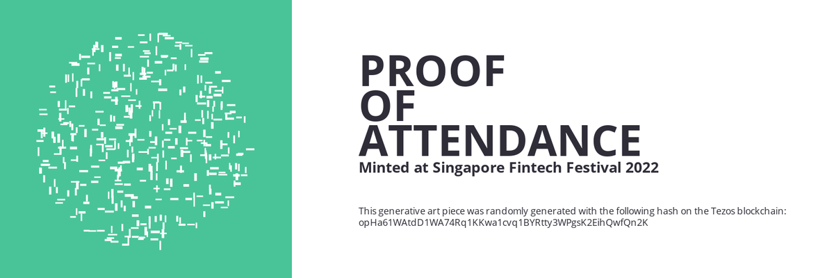 SFF2022 Proof of Attendance Token #346