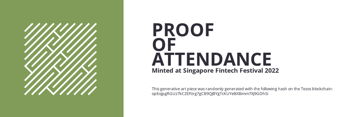 SFF2022 Proof of Attendance Token #952