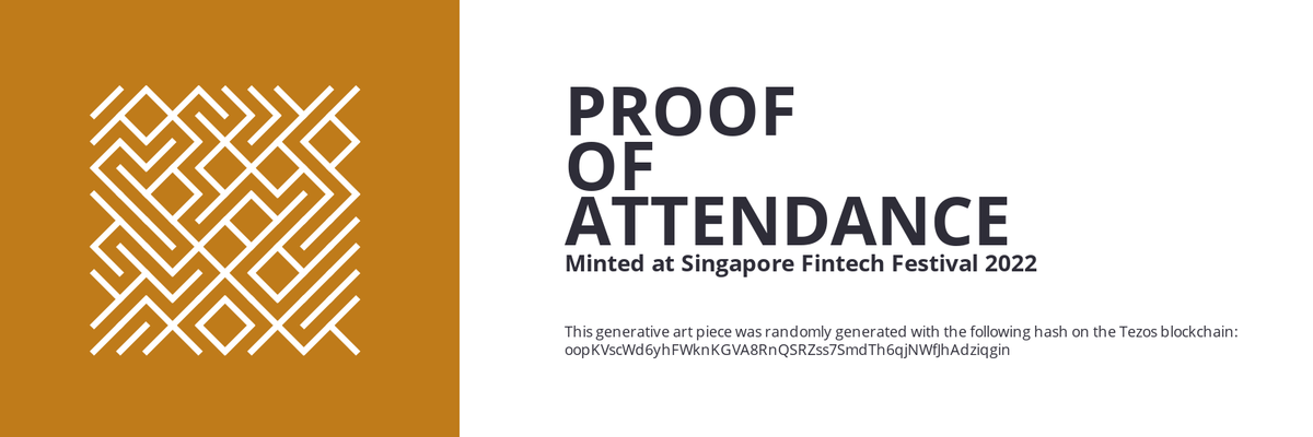 SFF2022 Proof of Attendance Token #453