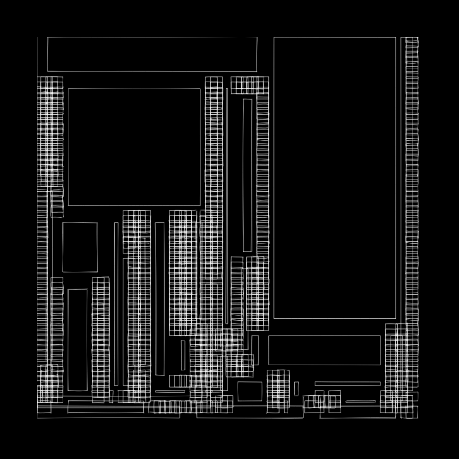 Strips layouts - Dense Overlap #4