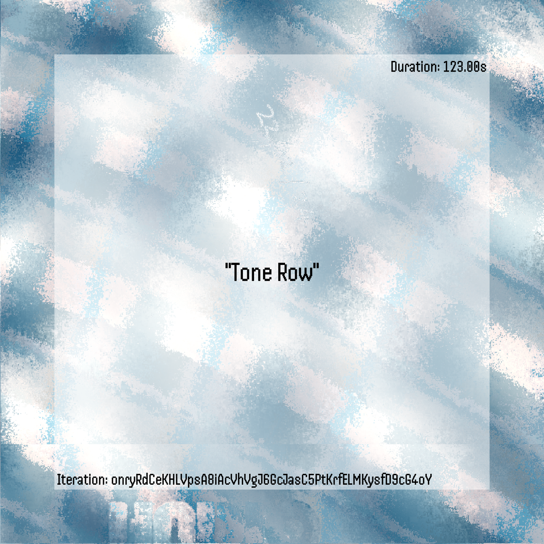 Tone Row #58