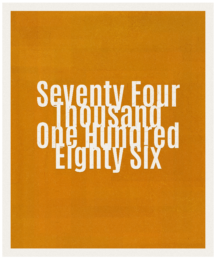 Count #74186
