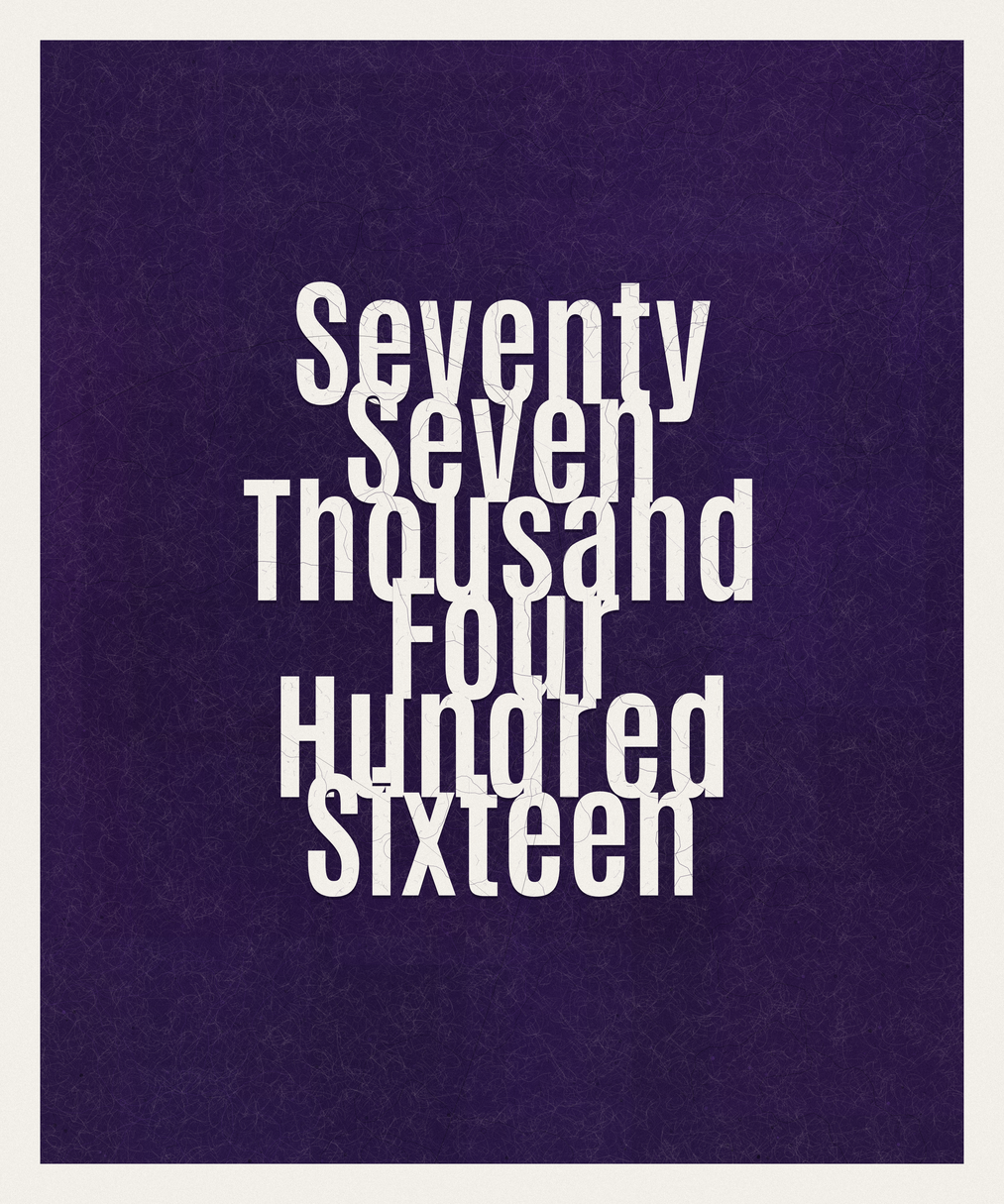 Count #77416