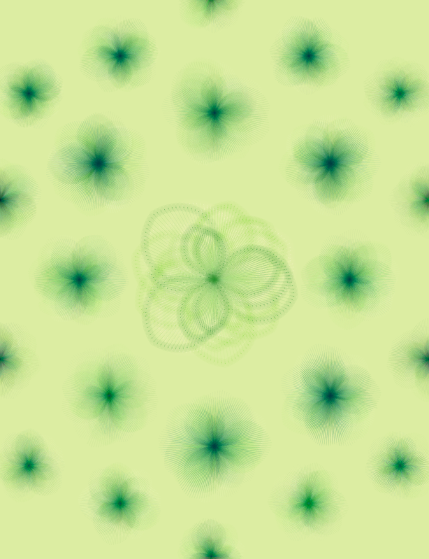 Fairy flower pattern #63